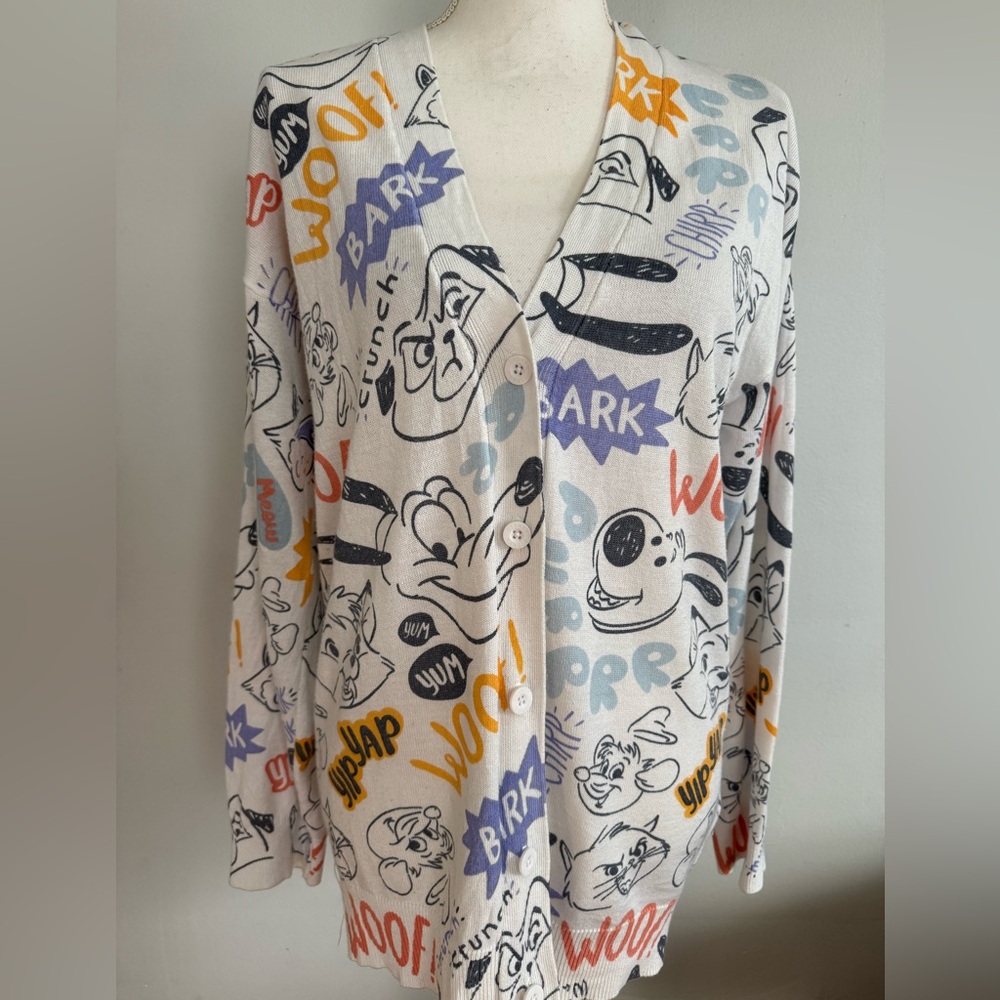 Disney critters cardigan size small